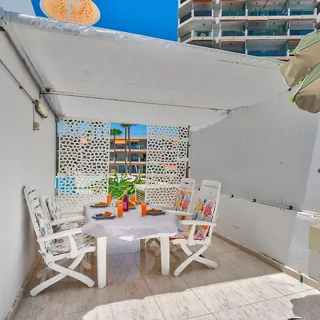 Front Ocean Aircon Cristianos Unique Apartment