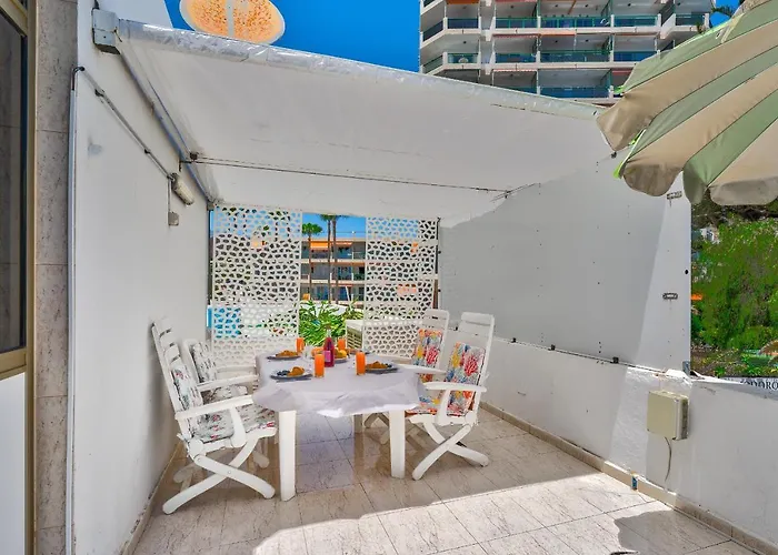 Front Ocean Aircon Cristianos Unique Apartment