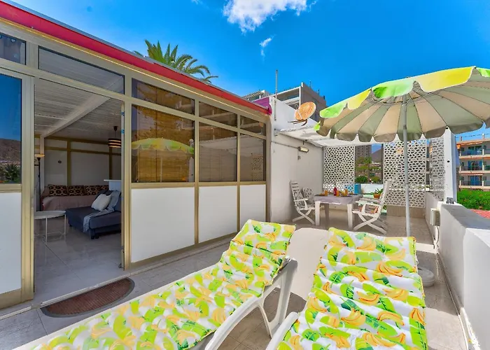 Apartment Front Ocean Aircon Cristianos Unique Los Cristianos (Tenerife)